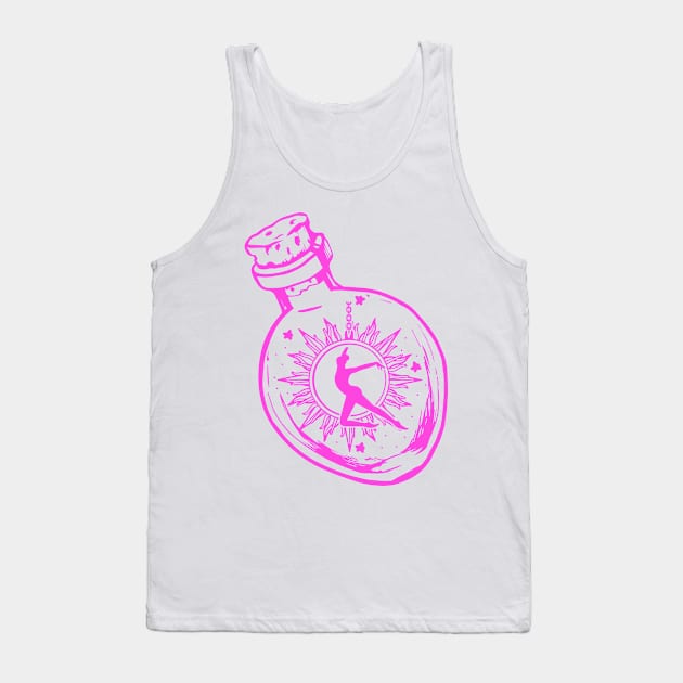 Aerialist Circus Acrobatic Aerial Hoop Tank Top by A-Buddies